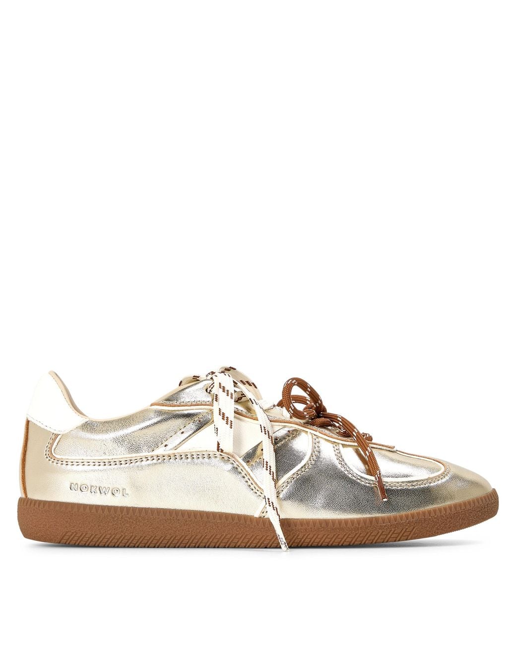 Nokwol Metallic August Low-Top Trainers