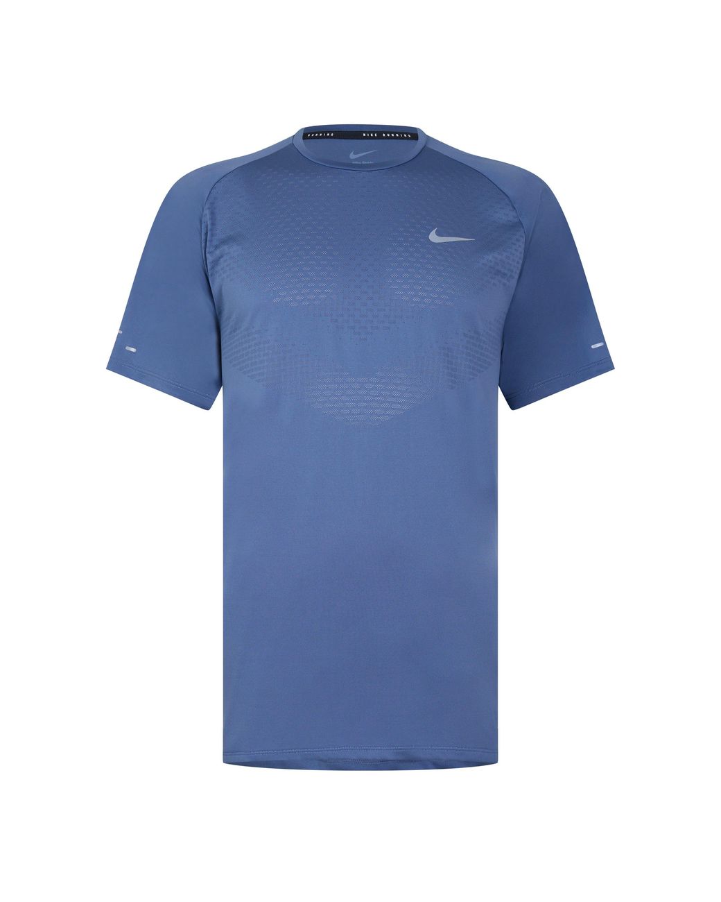 Nike Blue Dri-Fit Adv Short-Sleeve for men