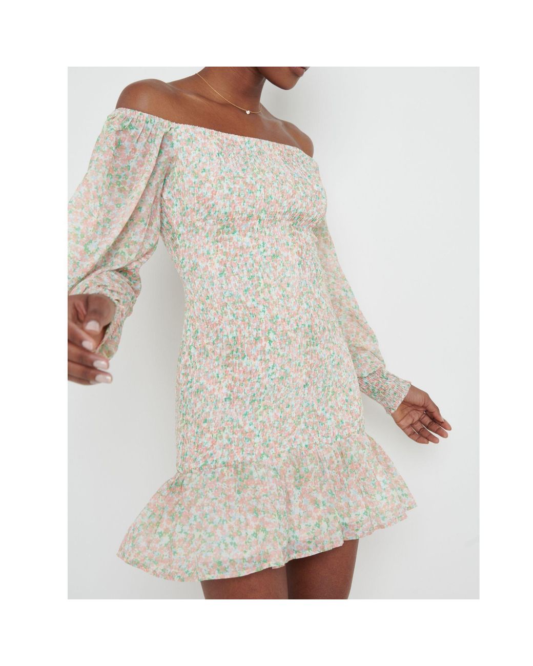 Pretty Lavish White Libby Mini Dress