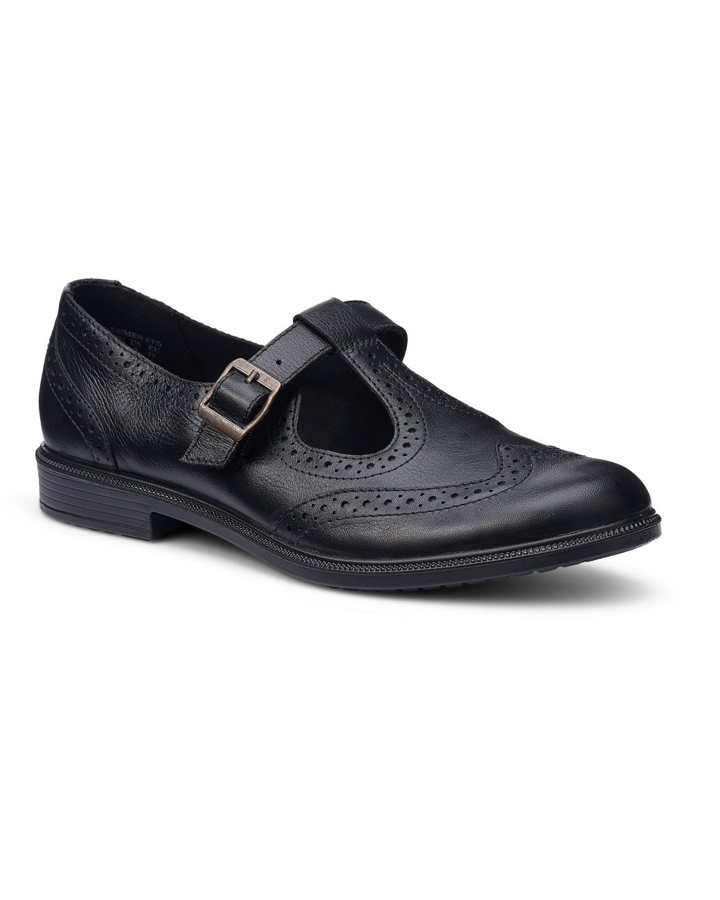 Hotter Blue Lumen Standard Fit T-Bar Shoes