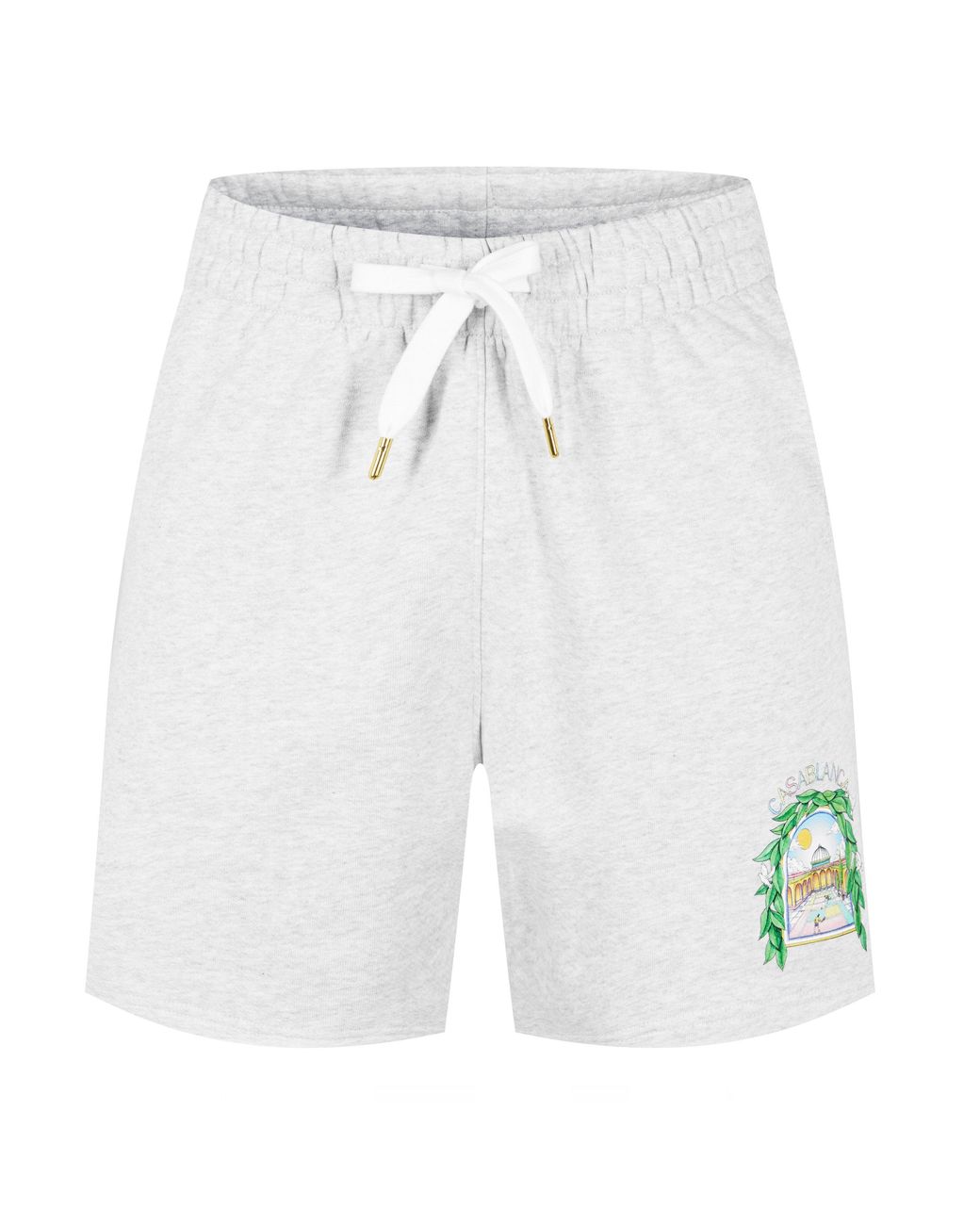 Casablanca White Larche Jogger Shorts for men