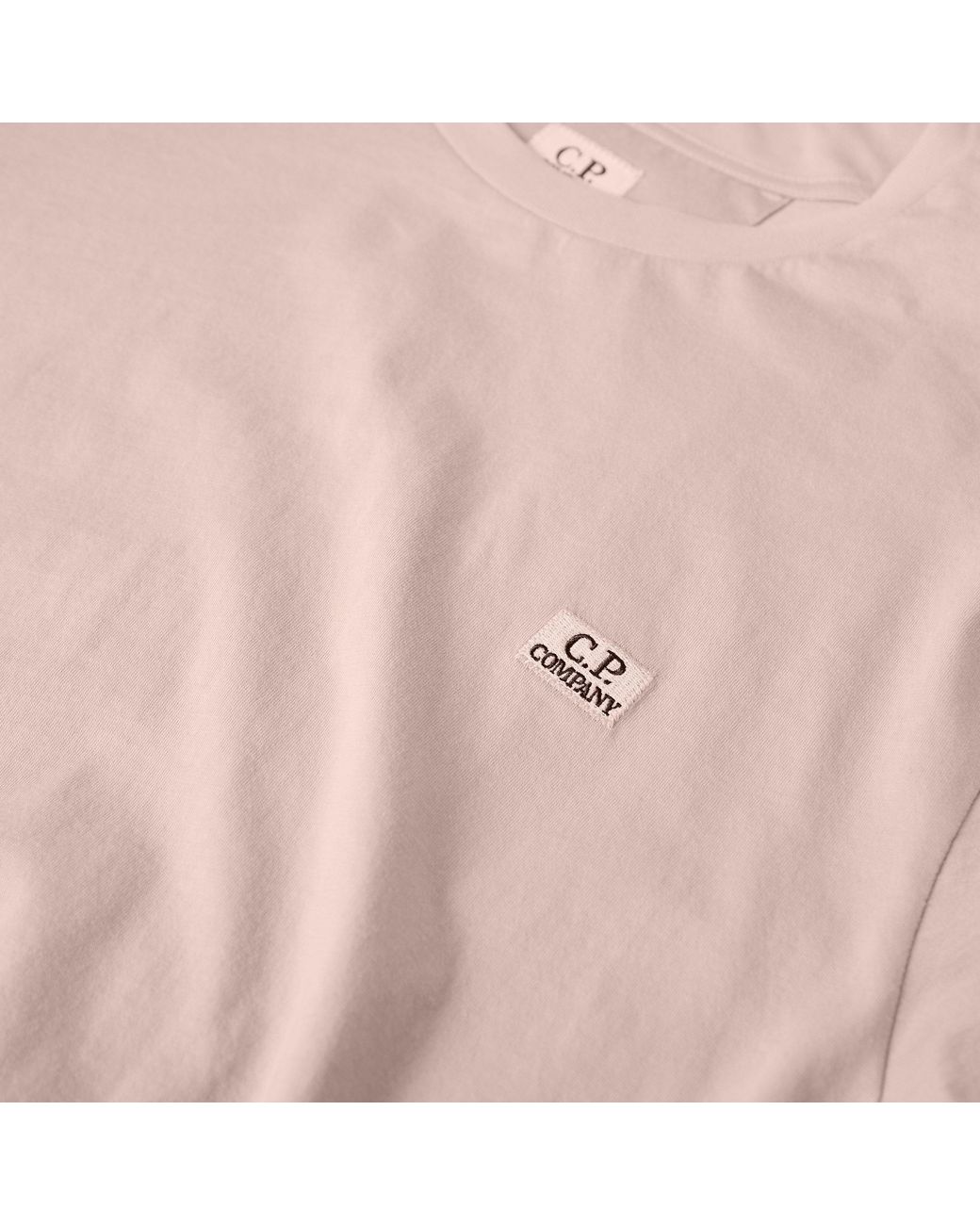 C P Company Gray 30/1 Jersey T-Shirt for men