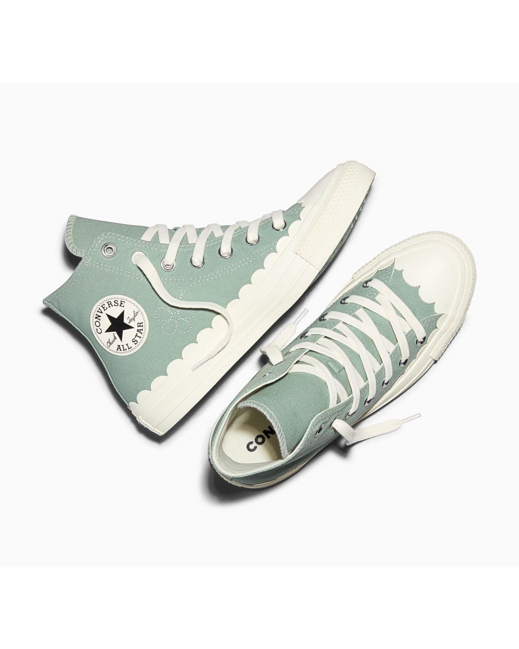 Converse Blue Canvas High-Top Trainers