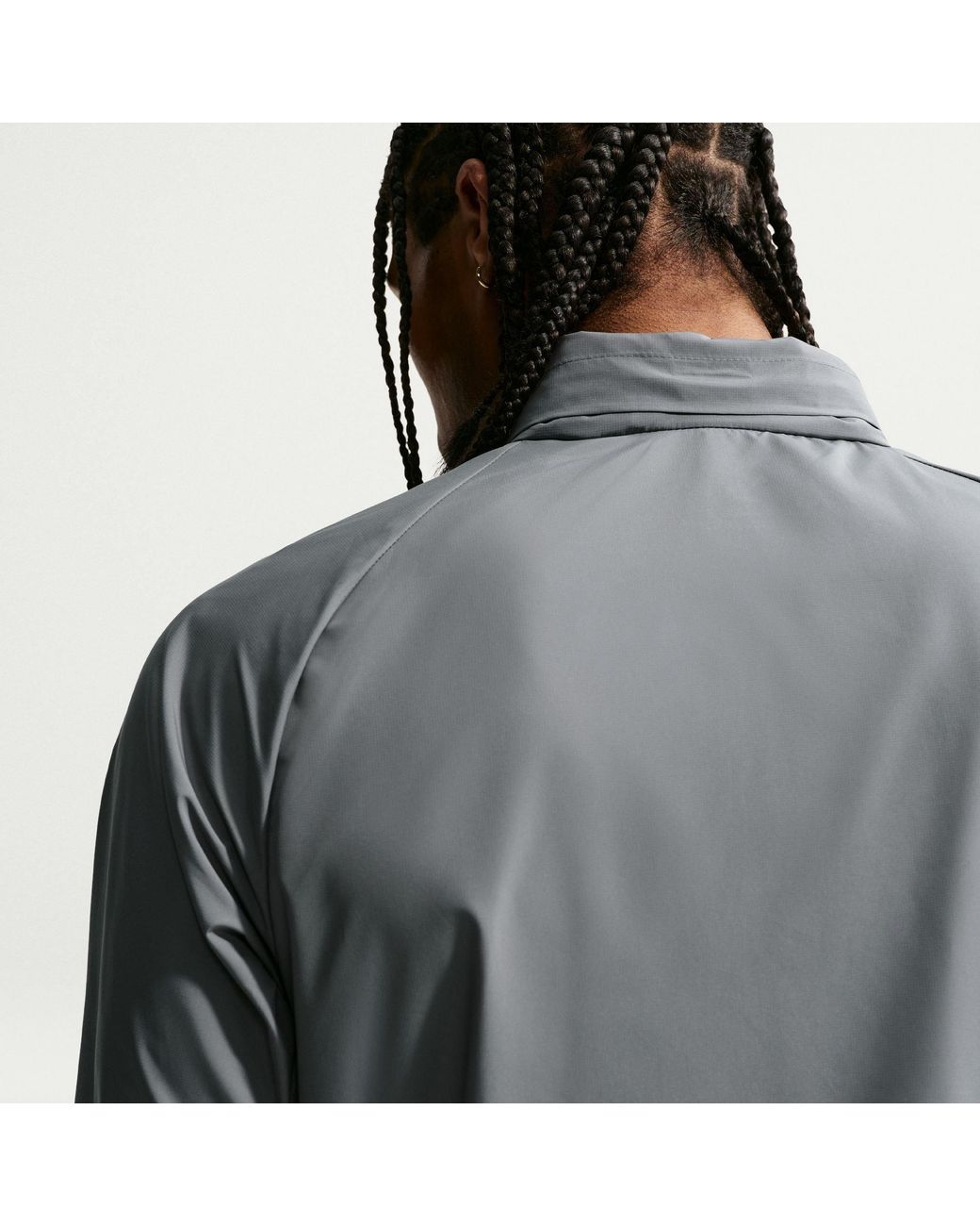 Nike Blue Miler Repel Running Jacket for men