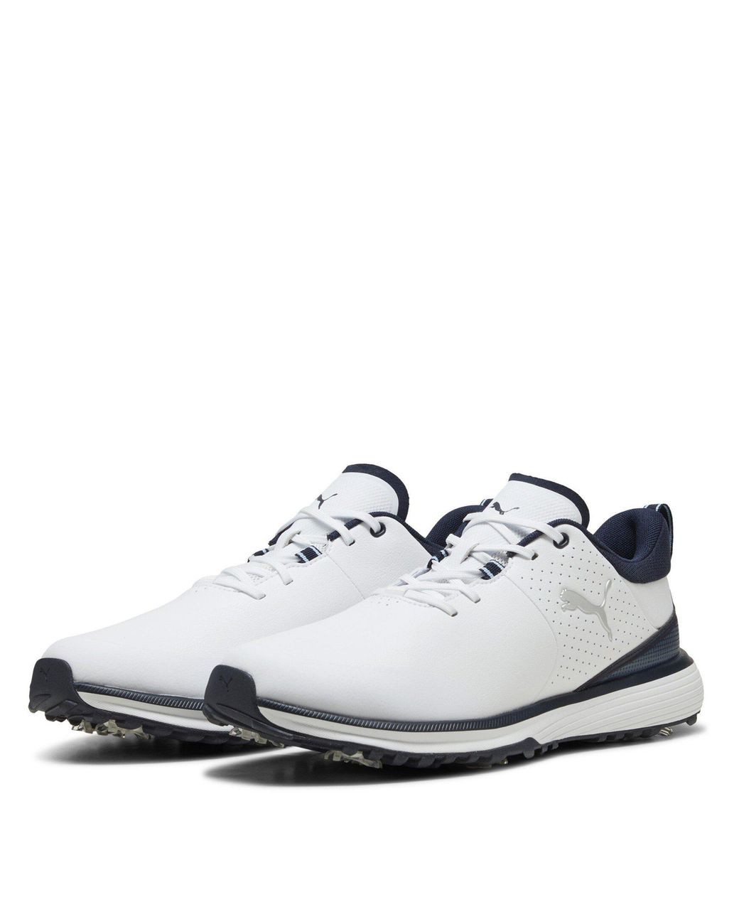 PUMA White Fusion Grip St Spiked Golf Shoes for men