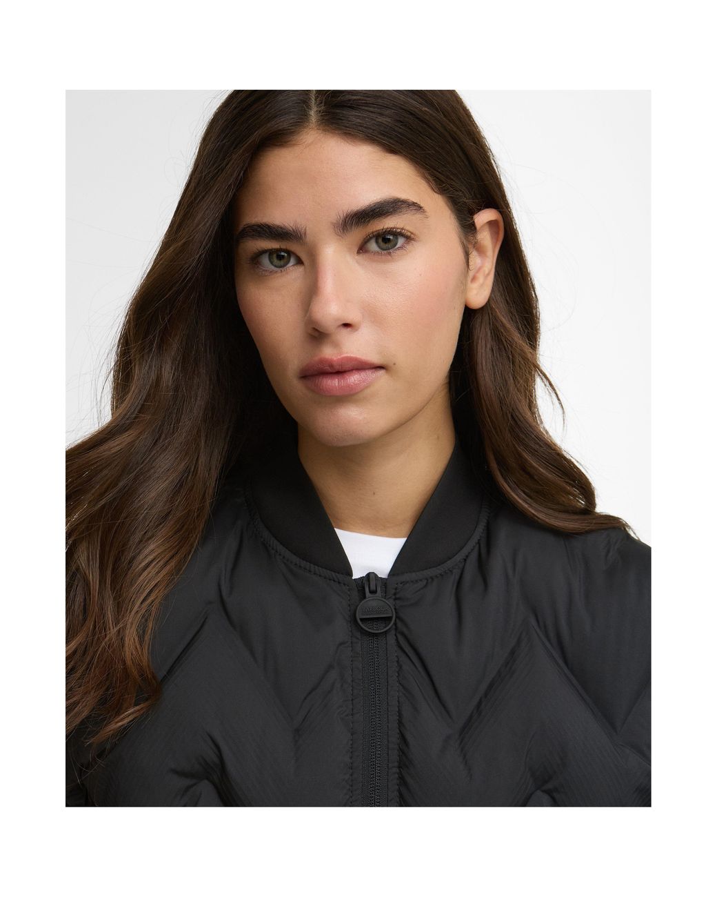 Barbour Black Hybrid Jacket