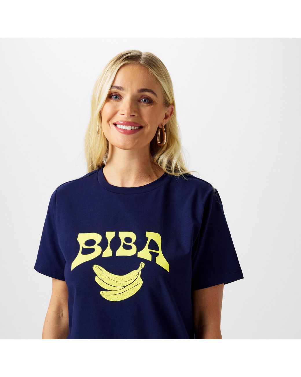 Biba Blue Logo T-Shirt