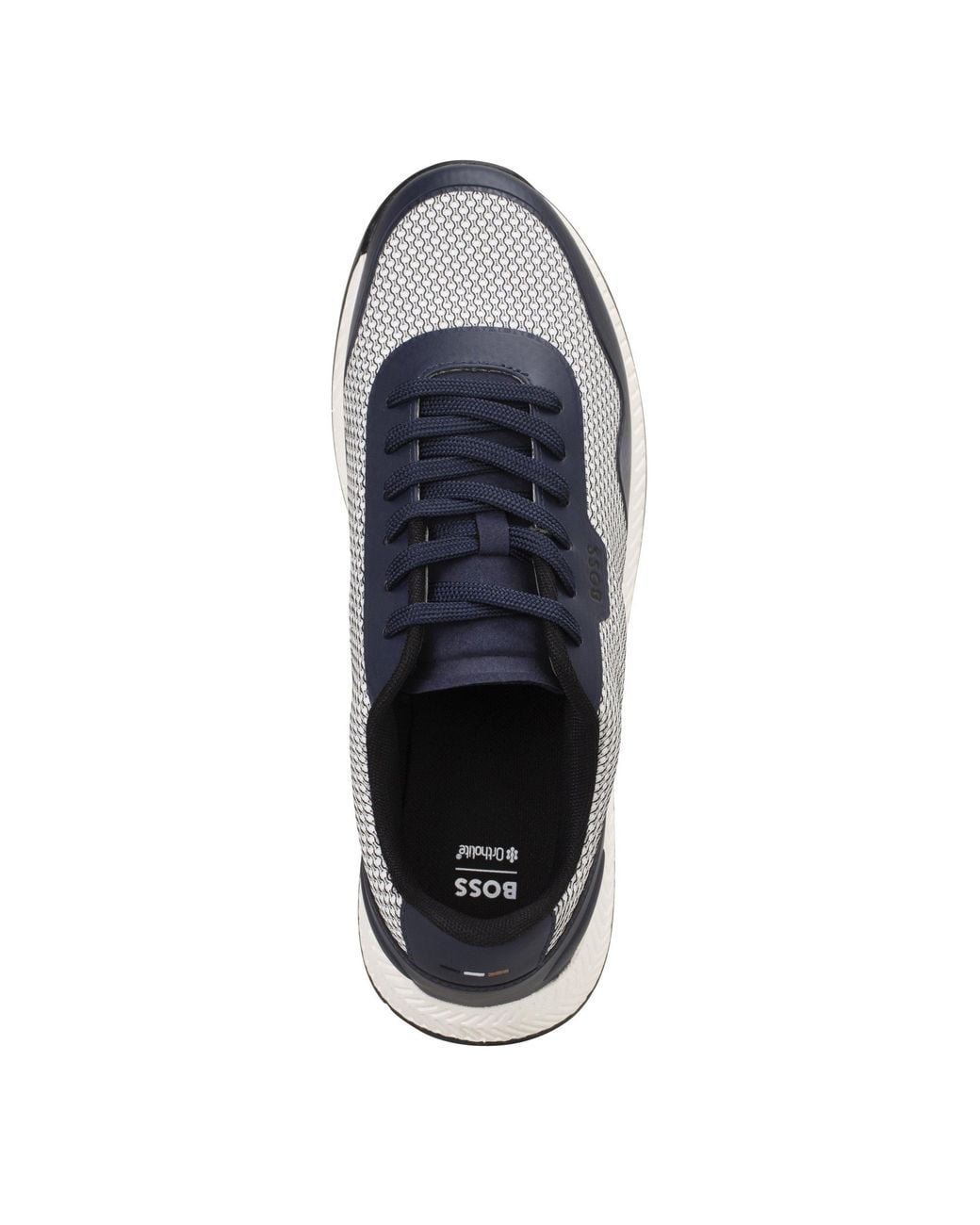 Boss Blue Titanium Runners for men