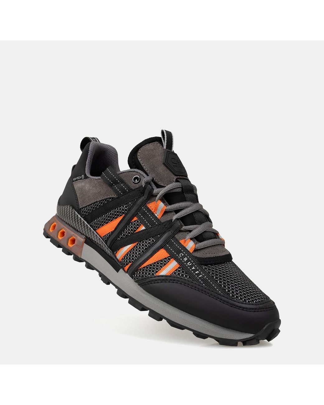 Cruyff Black Fearia Hex-Tech Trainers for men