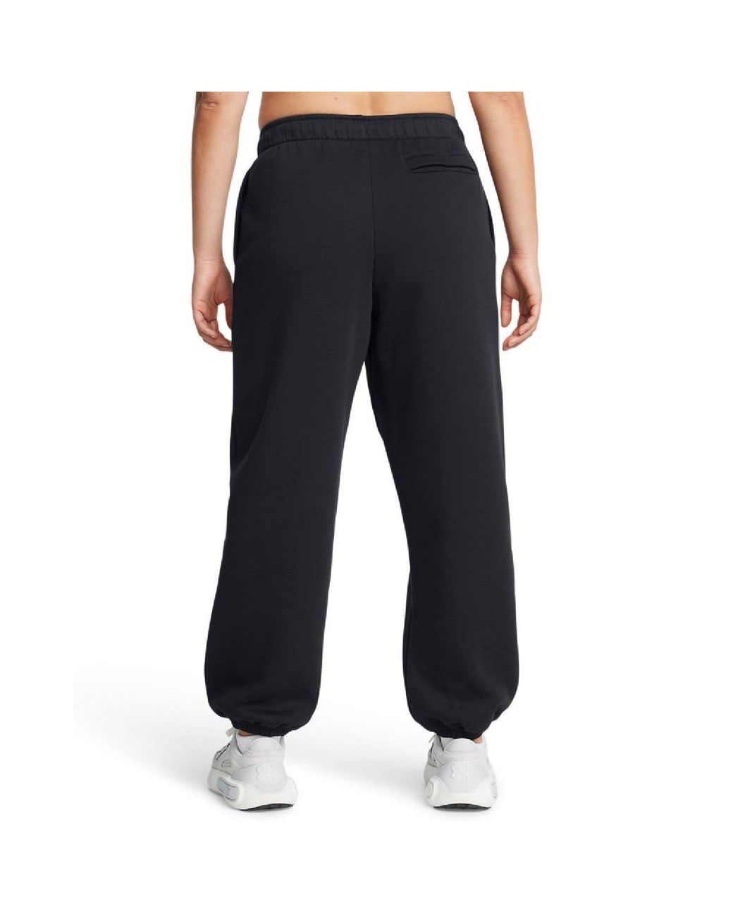 Under Armour Black Fleece Wordmark Oversized Pants
