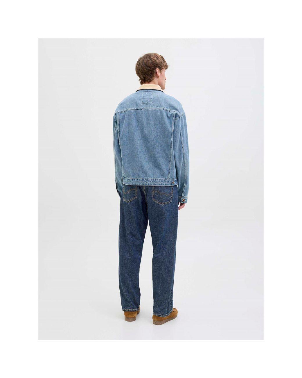 Jack & Jones Blue Eddie Baggy Jeans for men