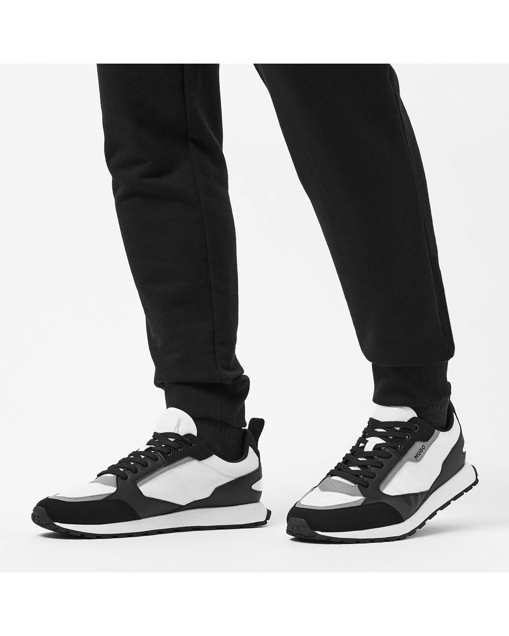 HUGO Black Icelin Runners for men