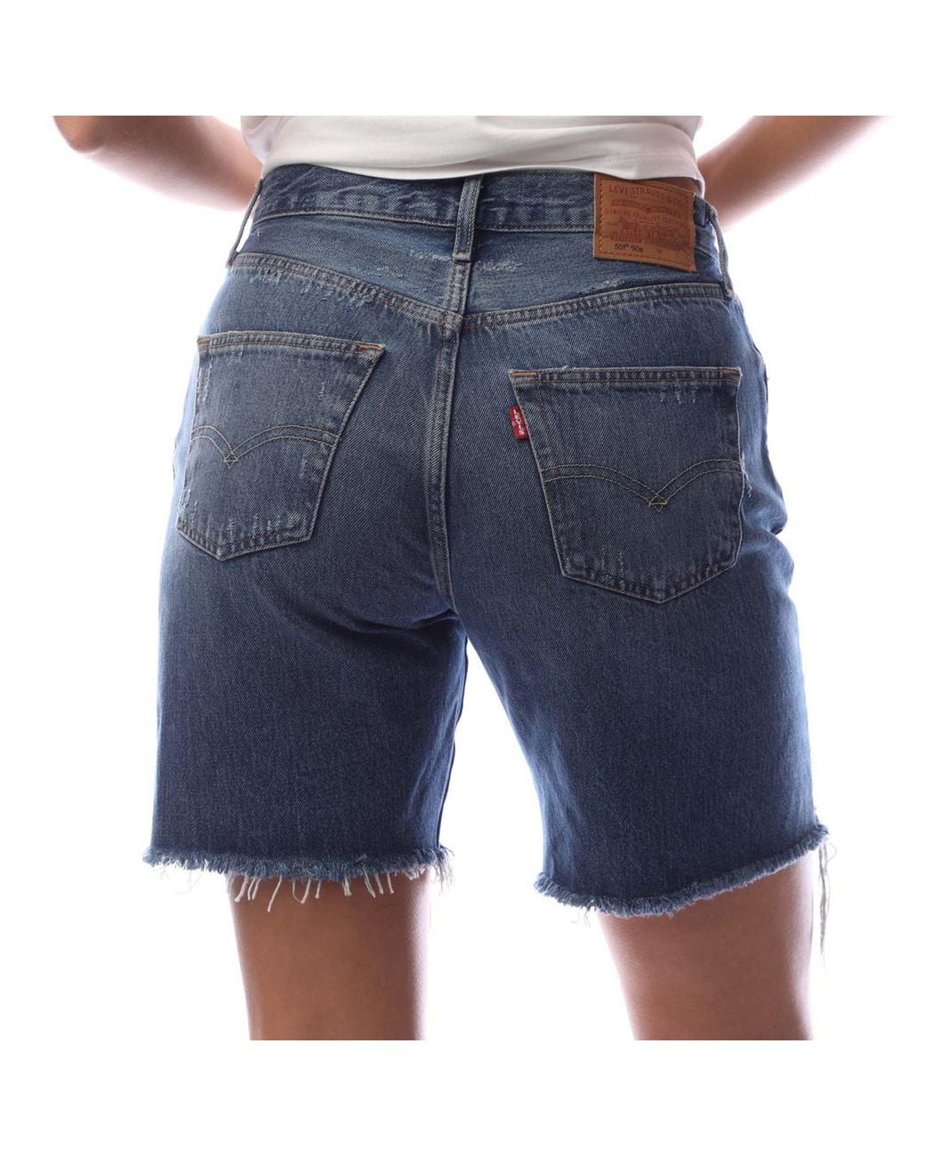 Levi's Blue Denim Shorts