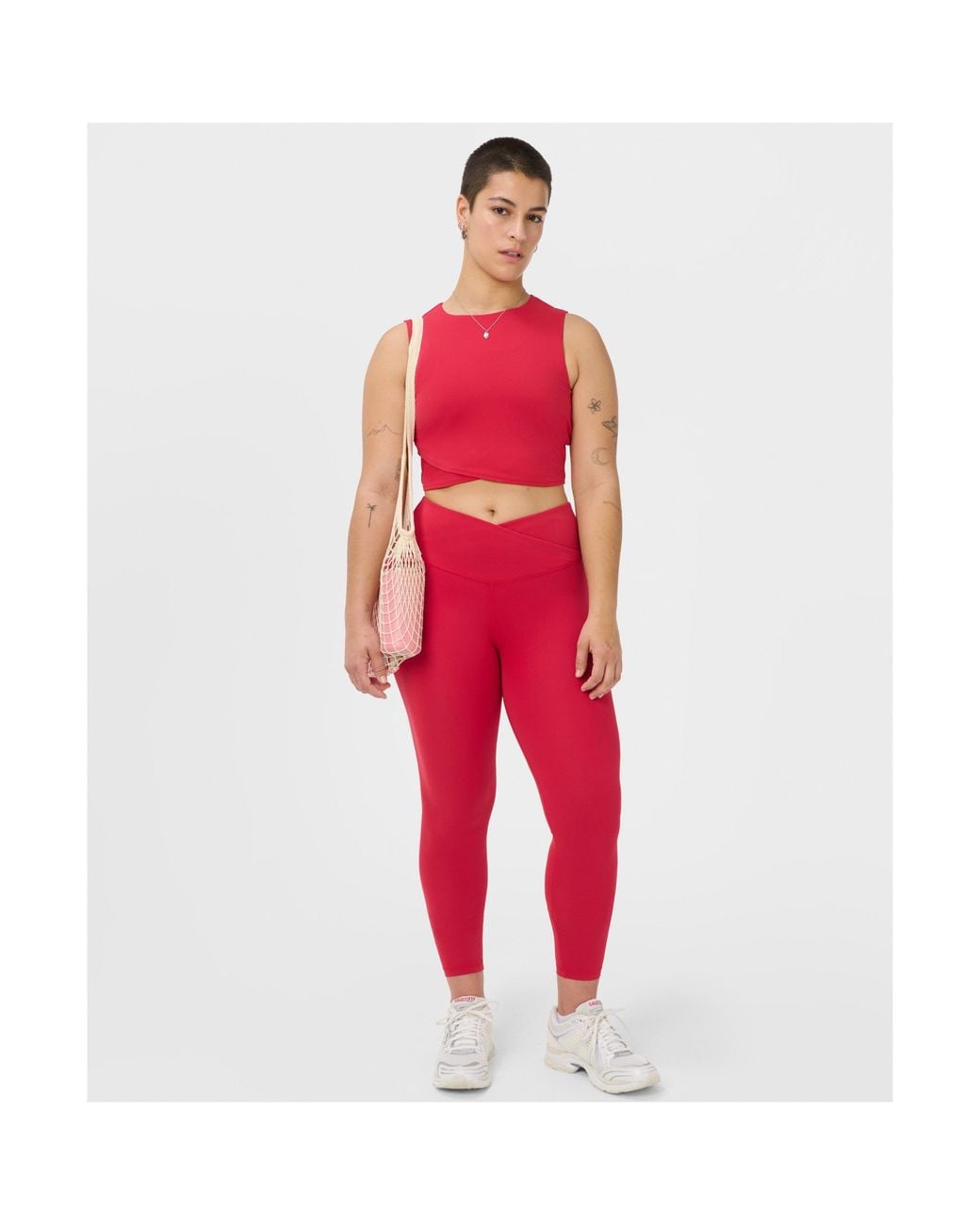 Sweaty Betty Red Performance Gym Legging