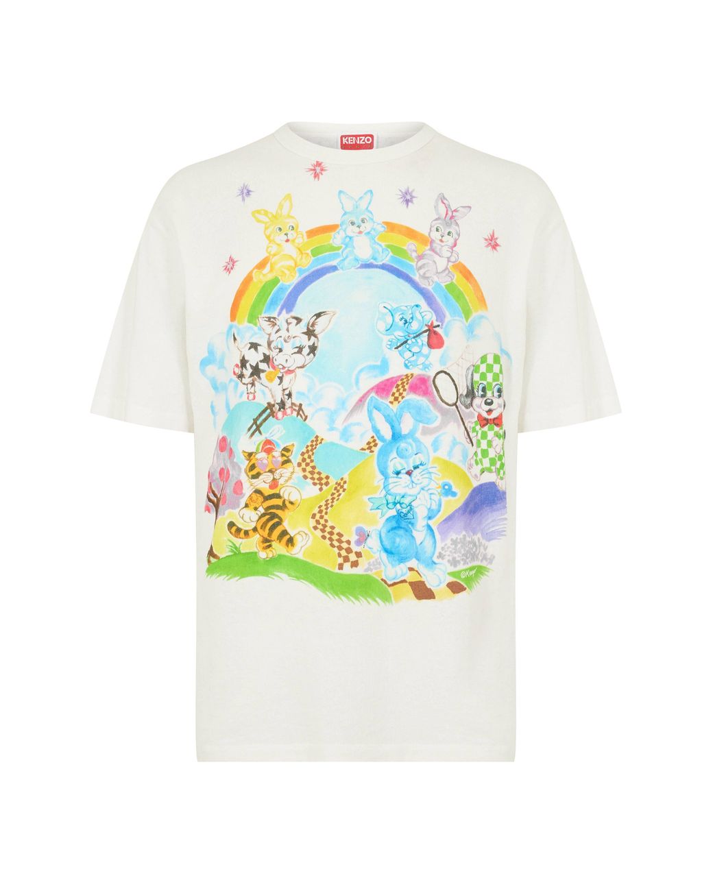 KENZO White T-Shirt for men