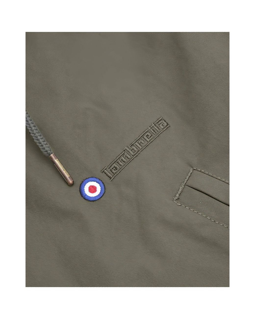 Lambretta Green Shower Resistant Parka for men