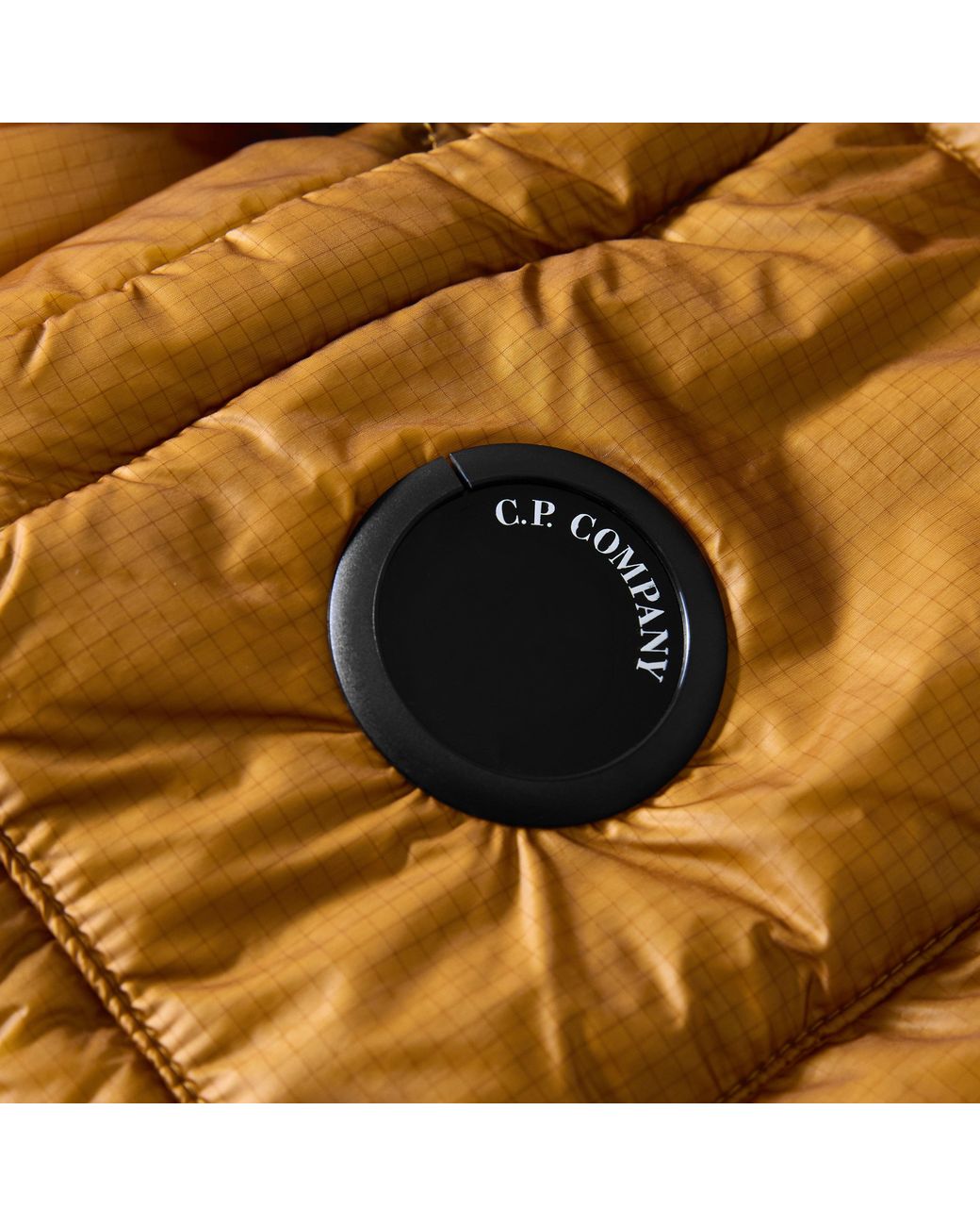 C P Company Yellow Simple Coat for men