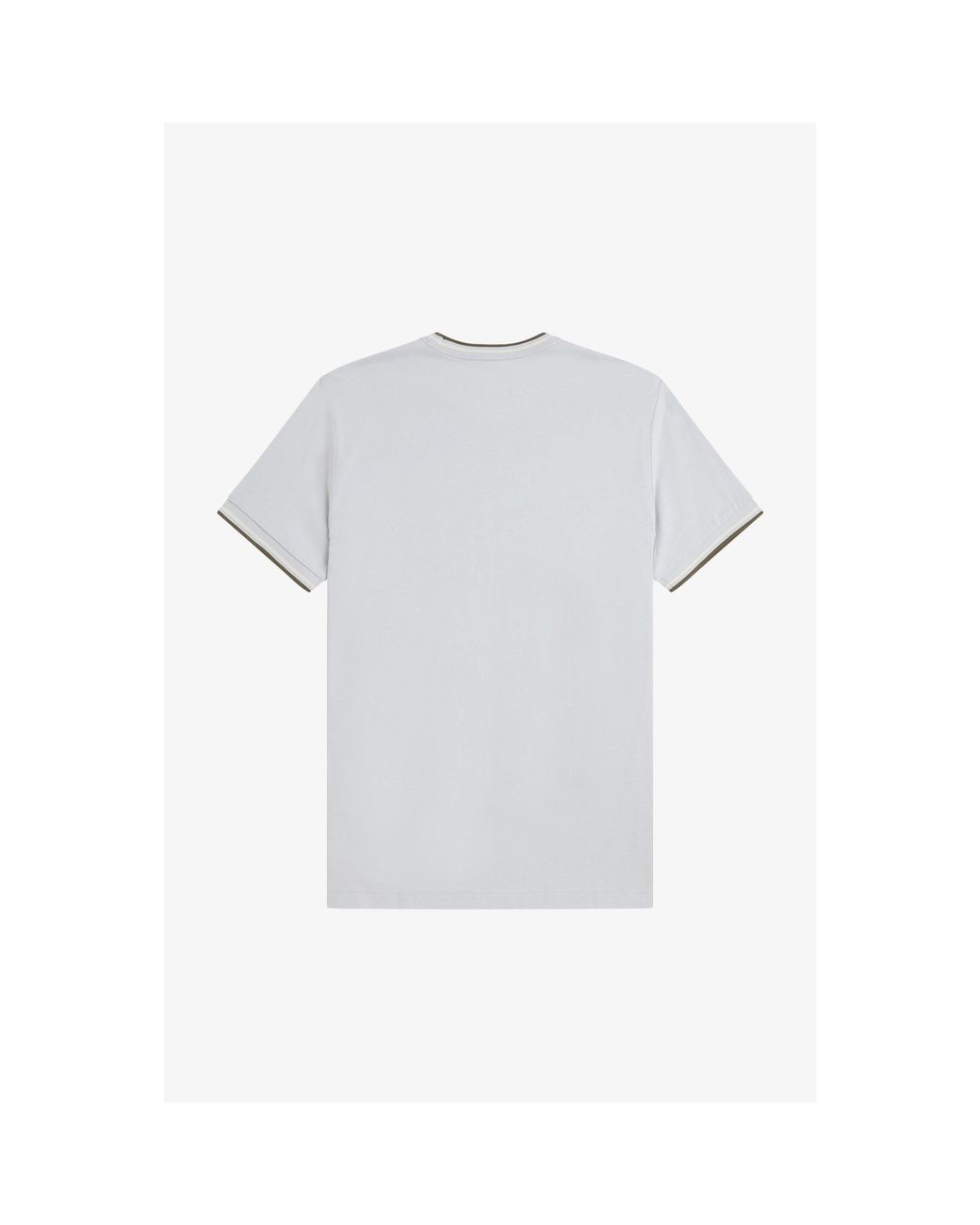 Fred Perry White Twin Tipped T-Shirt for men