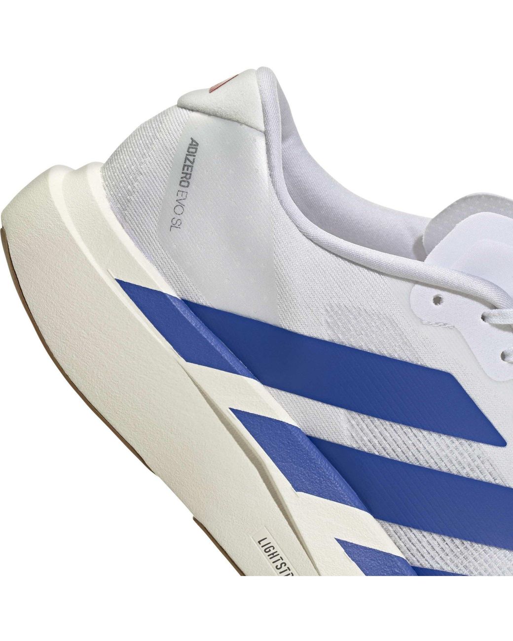 Adidas Blue Adizero Evo Sl Shoes for men