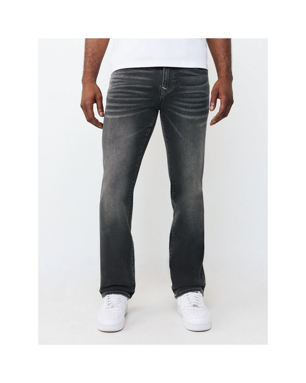 True Religion Blue Straight Leg Jeans for men