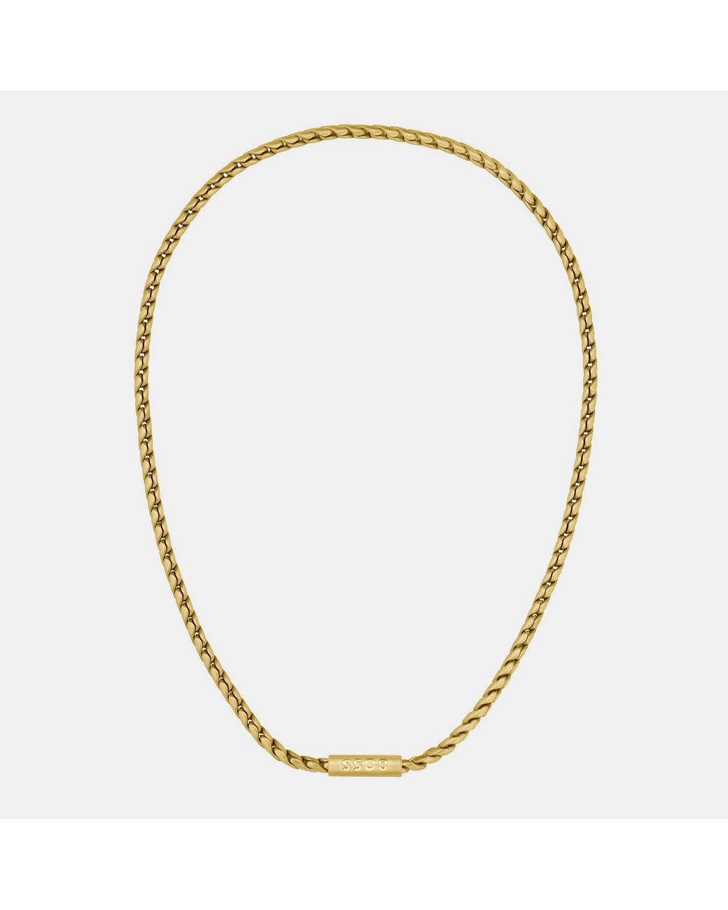 Boss Metallic Doran Light Ip Necklace for men