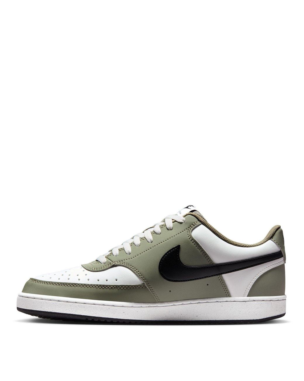 Nike Green Court Vision Low Trainers for men