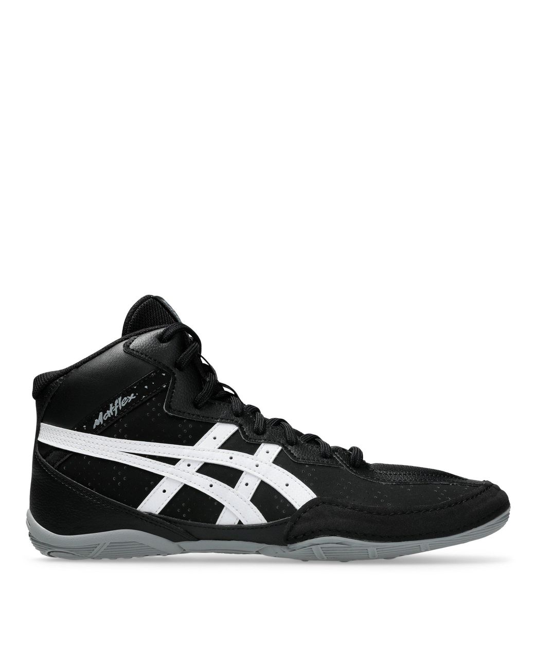 Asics Black Matflex Mid Cut Boxing Boot for men