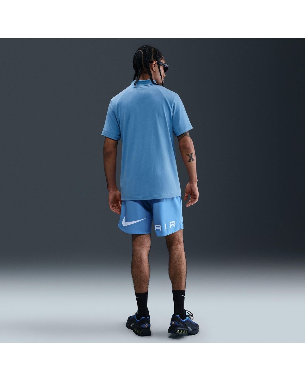 Nike Blue M Nsw Sw Air Graphic Tee for men