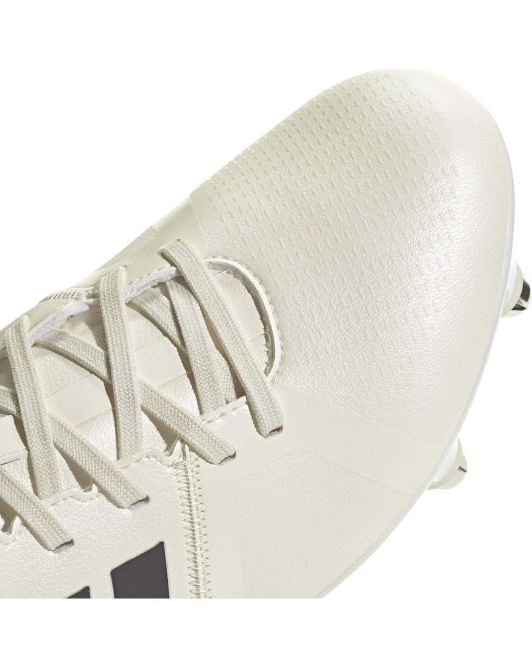 Adidas White Adizero Rs15 Rise Soft Ground Rugby Boots