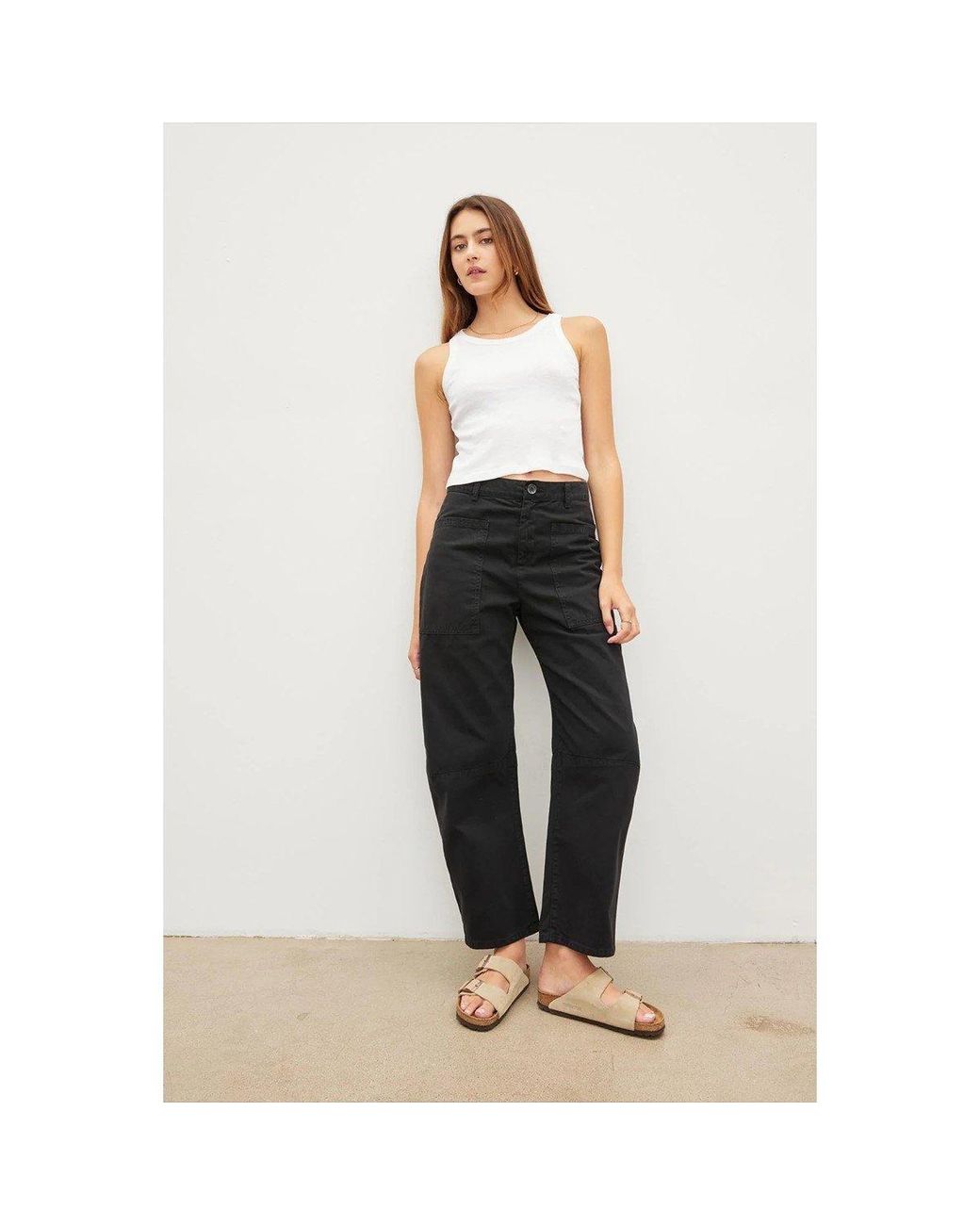 Velvet By Graham & Spencer Black Tailored Trousers