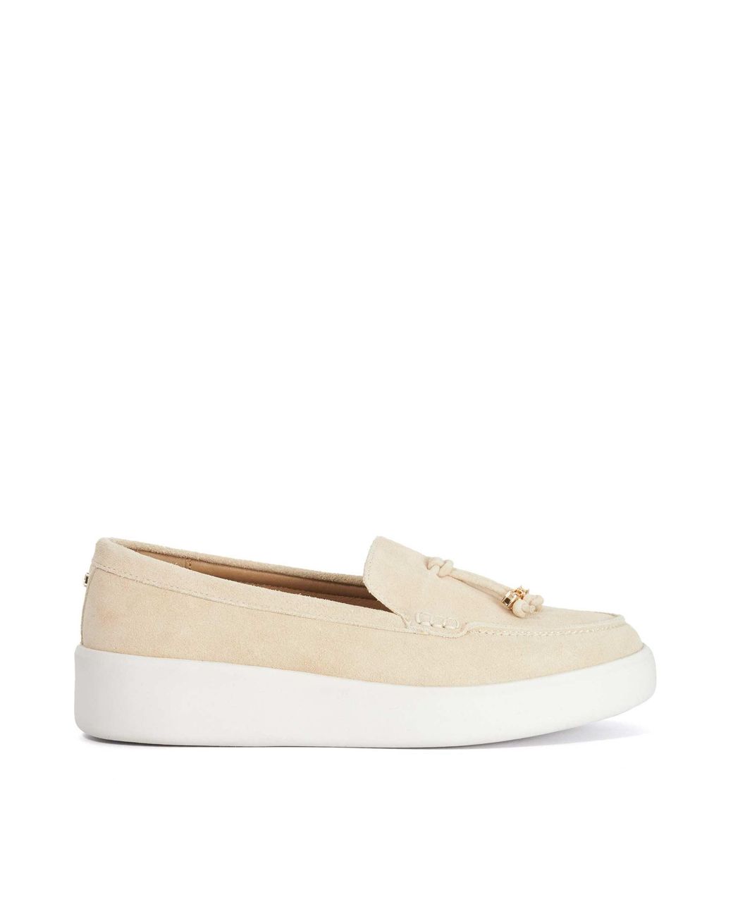 Dune Natural Gasket Loafers
