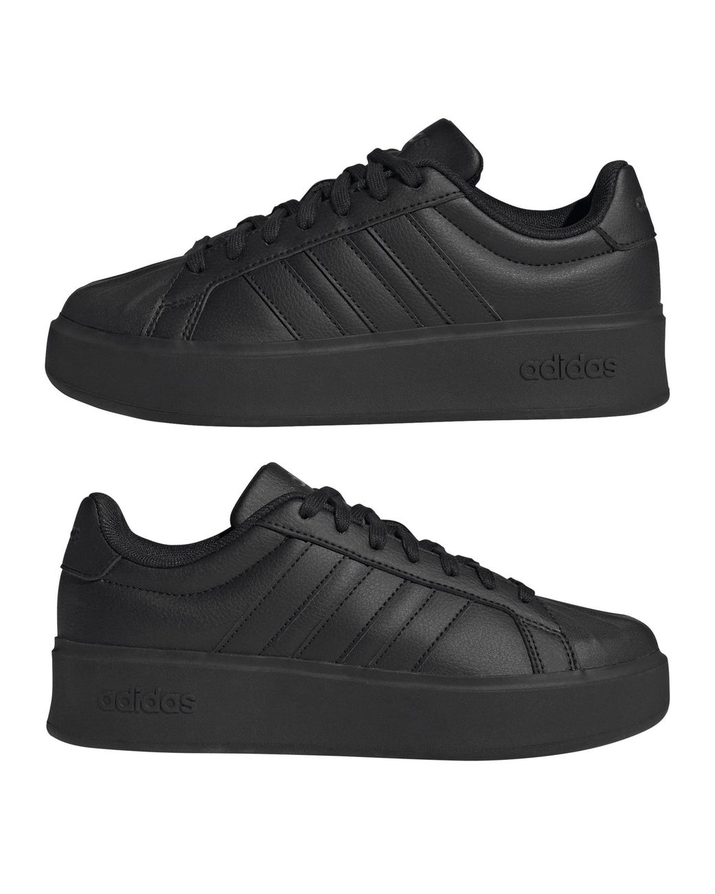 Adidas Black Streetalk Bold Trainers