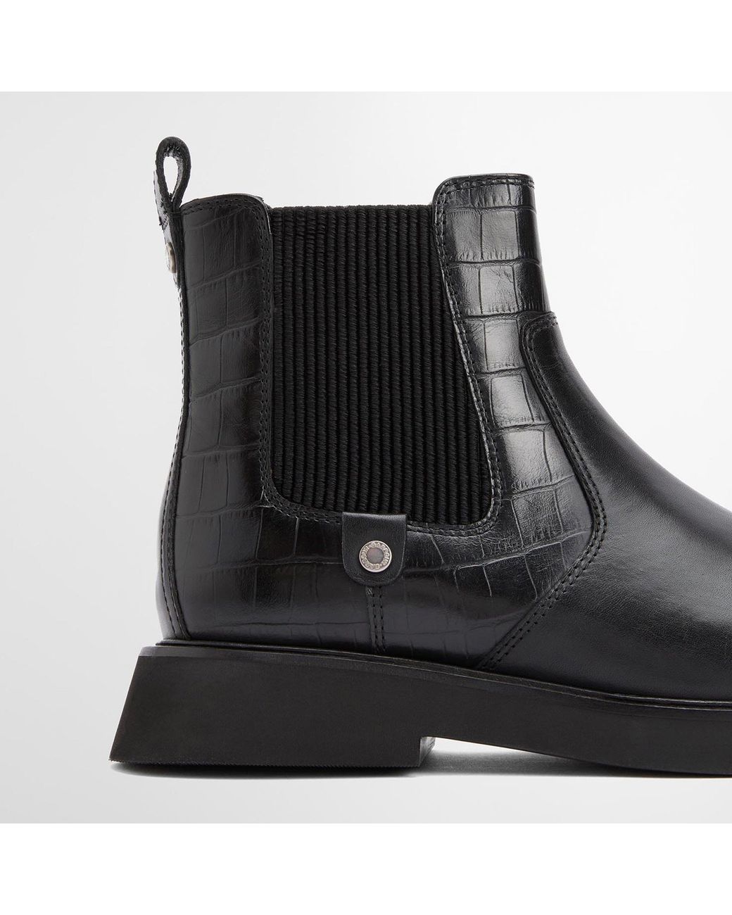 Barbour Black Delfina Chelsea Boots