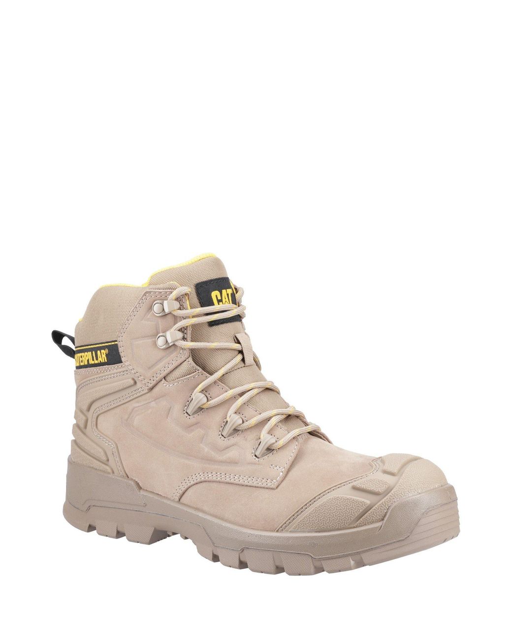 Caterpillar Brown Striver Xl 6 Waterproof Steel Toe Safety Boots for men