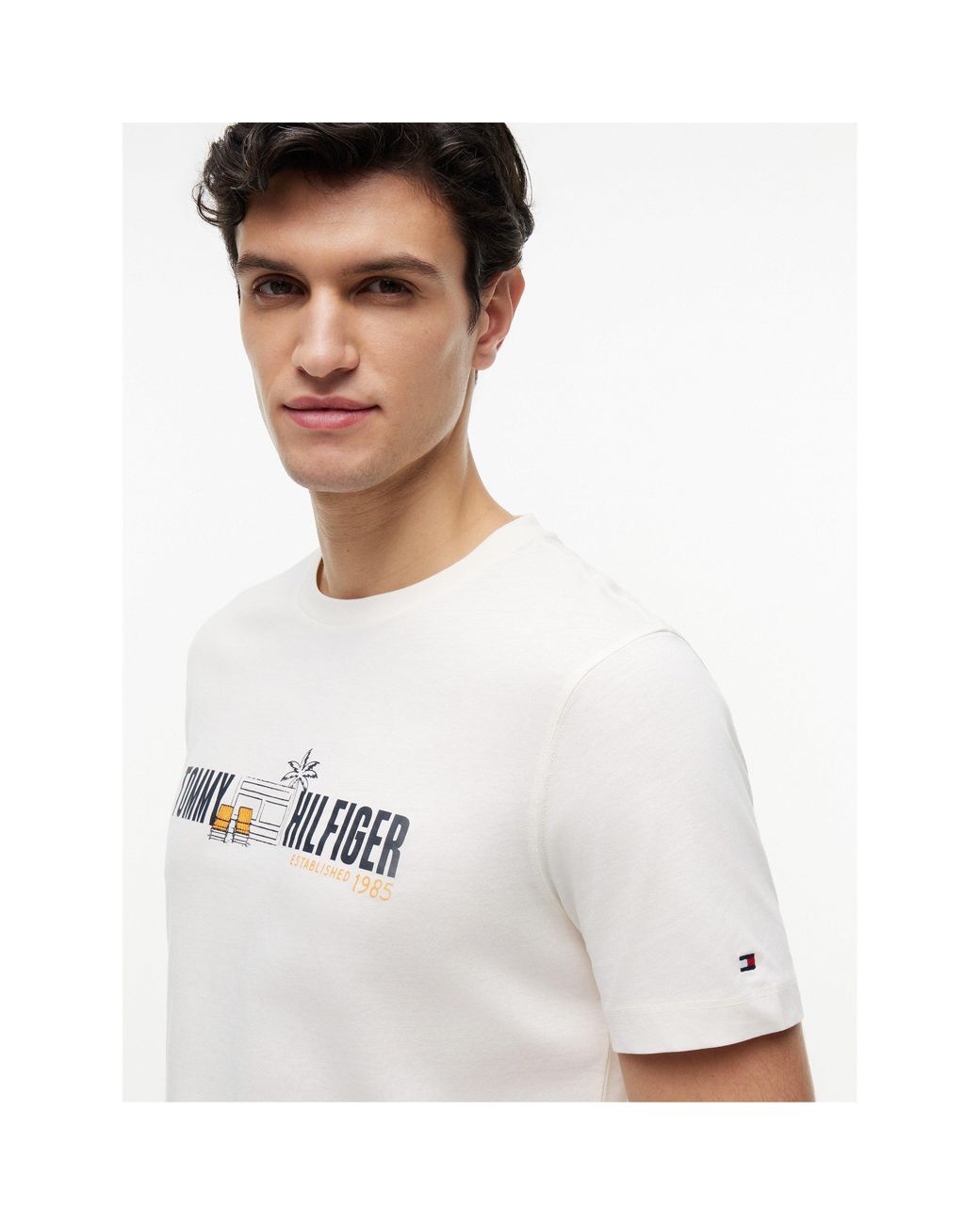 Tommy Hilfiger White T-Shirt for men