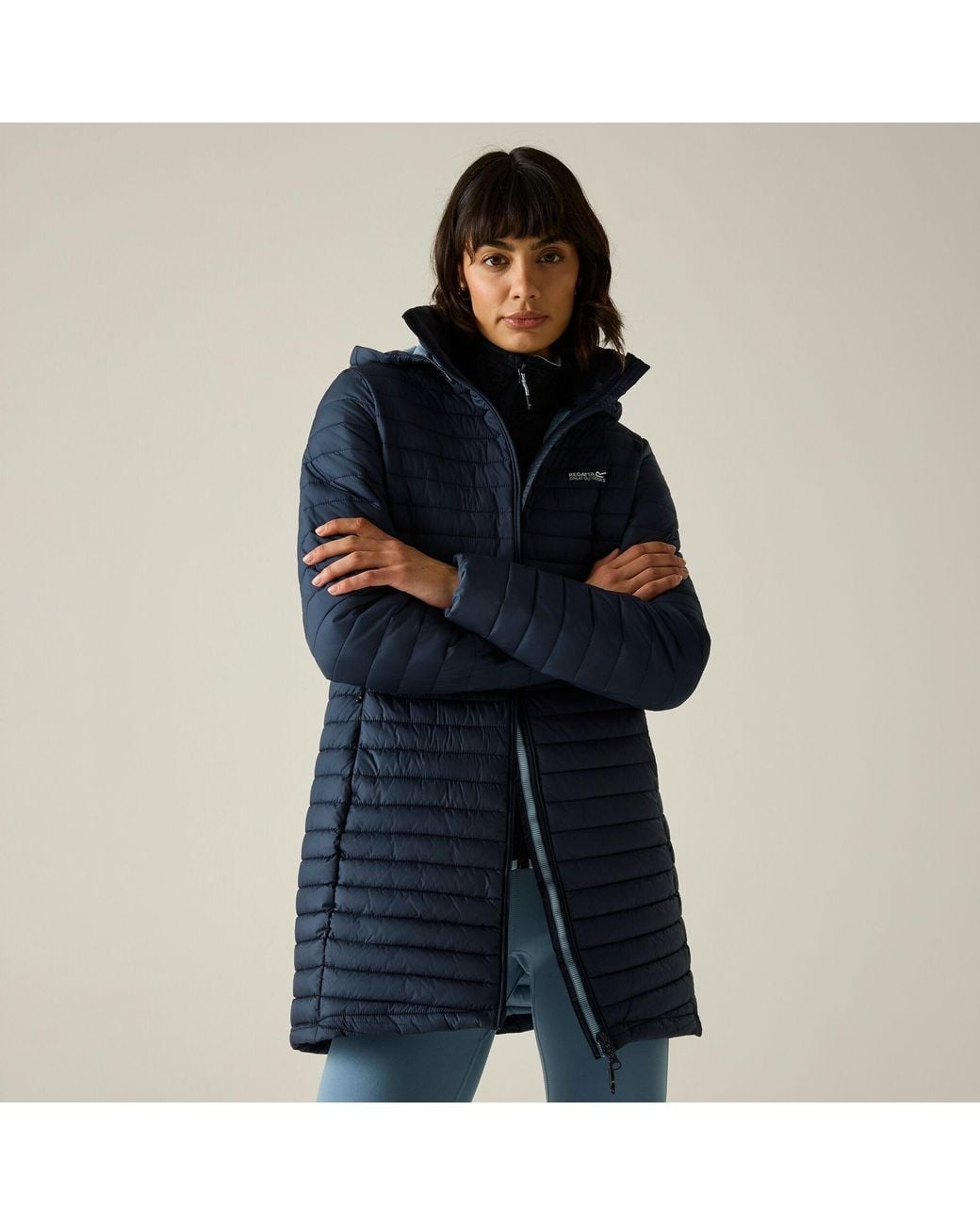 Regatta Blue Selenar Longline Insulated Jacket