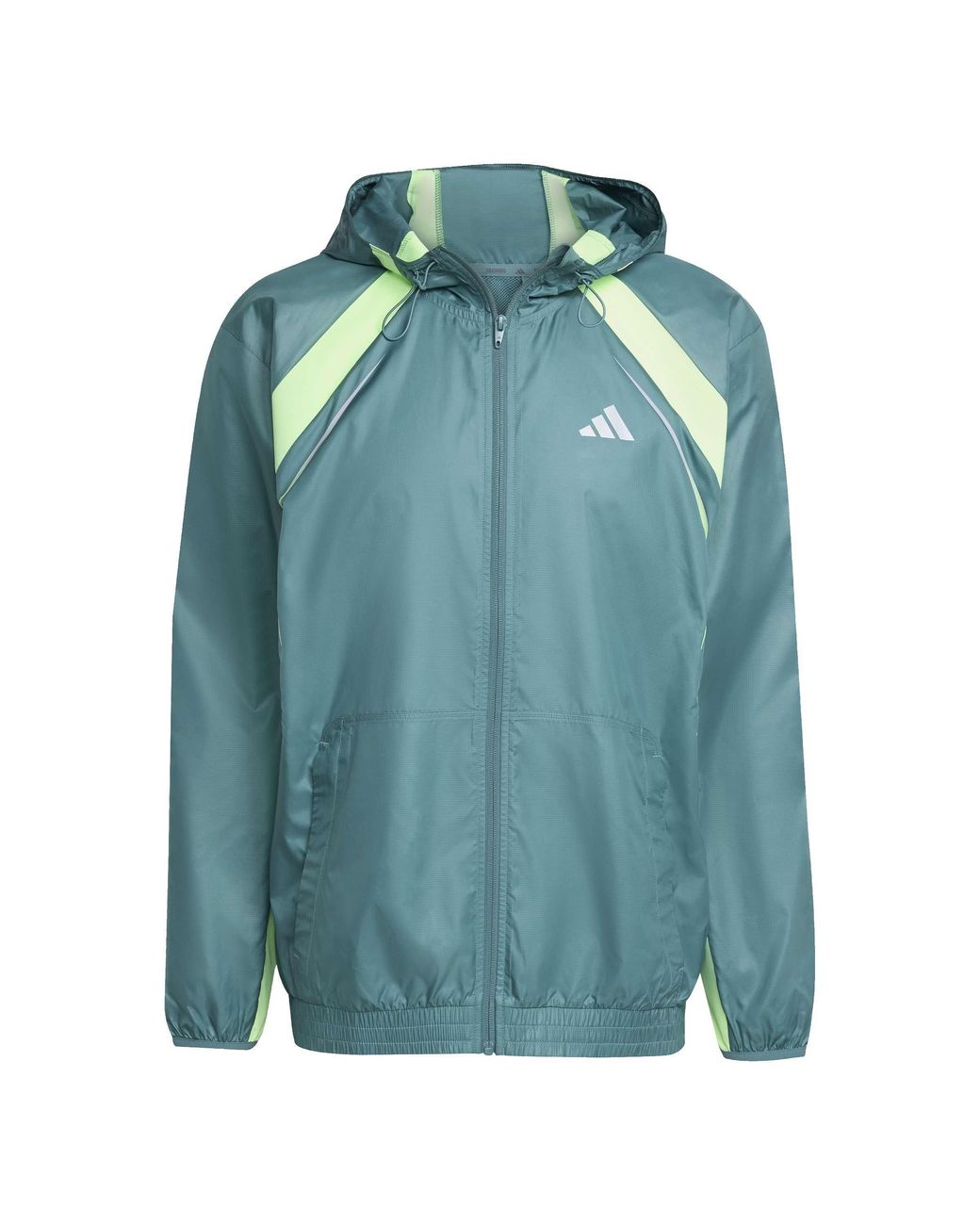 Adidas Originals Blue Tech Slim-Fit Windbreaker for men