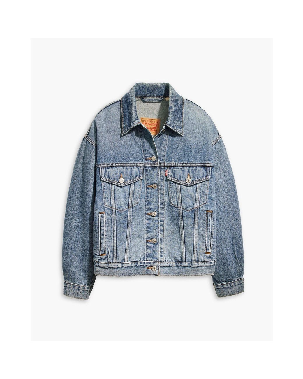 Levi's Blue Trucker Be Kind Rewind Denim Jacket