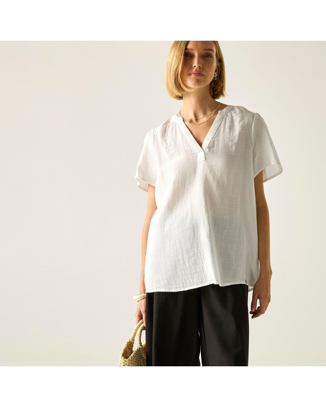 Regatta White Selen Lightweight Shirt