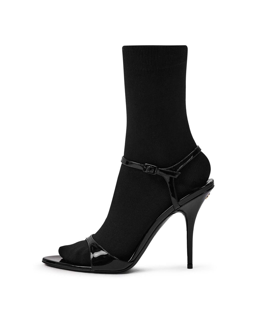 Balenciaga Black Avenue Sock Sandals