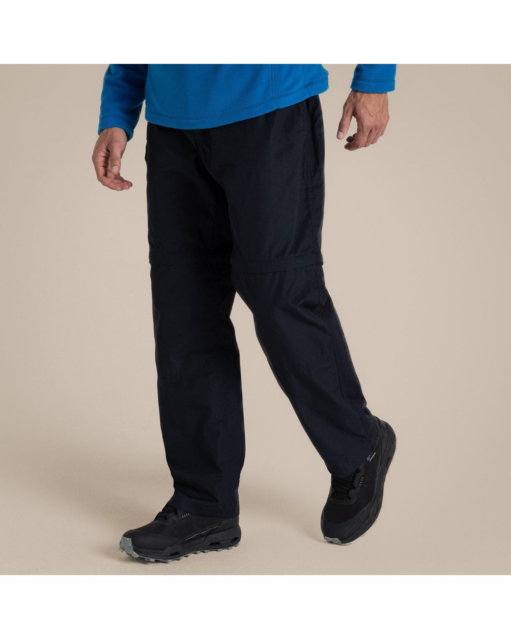 Craghoppers Blue Kiwi Convertible Water-Repellent Trousers for men