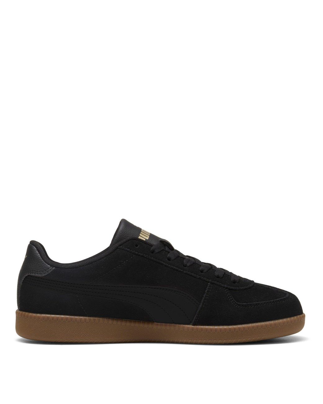 PUMA Black Club Lt Suede Low-Top Trainers for men