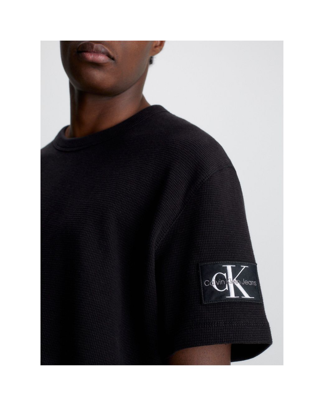 Calvin Klein Black Badge Waffle Tee for men