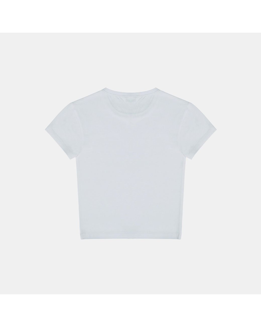 Jack Wills Blue Graphic Cotton Short Sleeve Crew Neck Print Crop Top