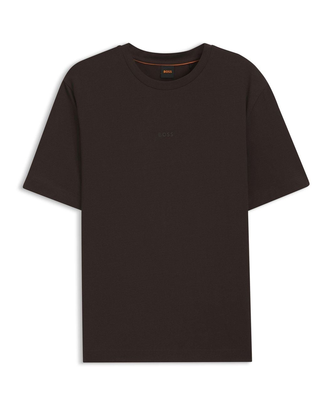 Boss Black Oversized Tchup T-Shirt With Logo Detail for men