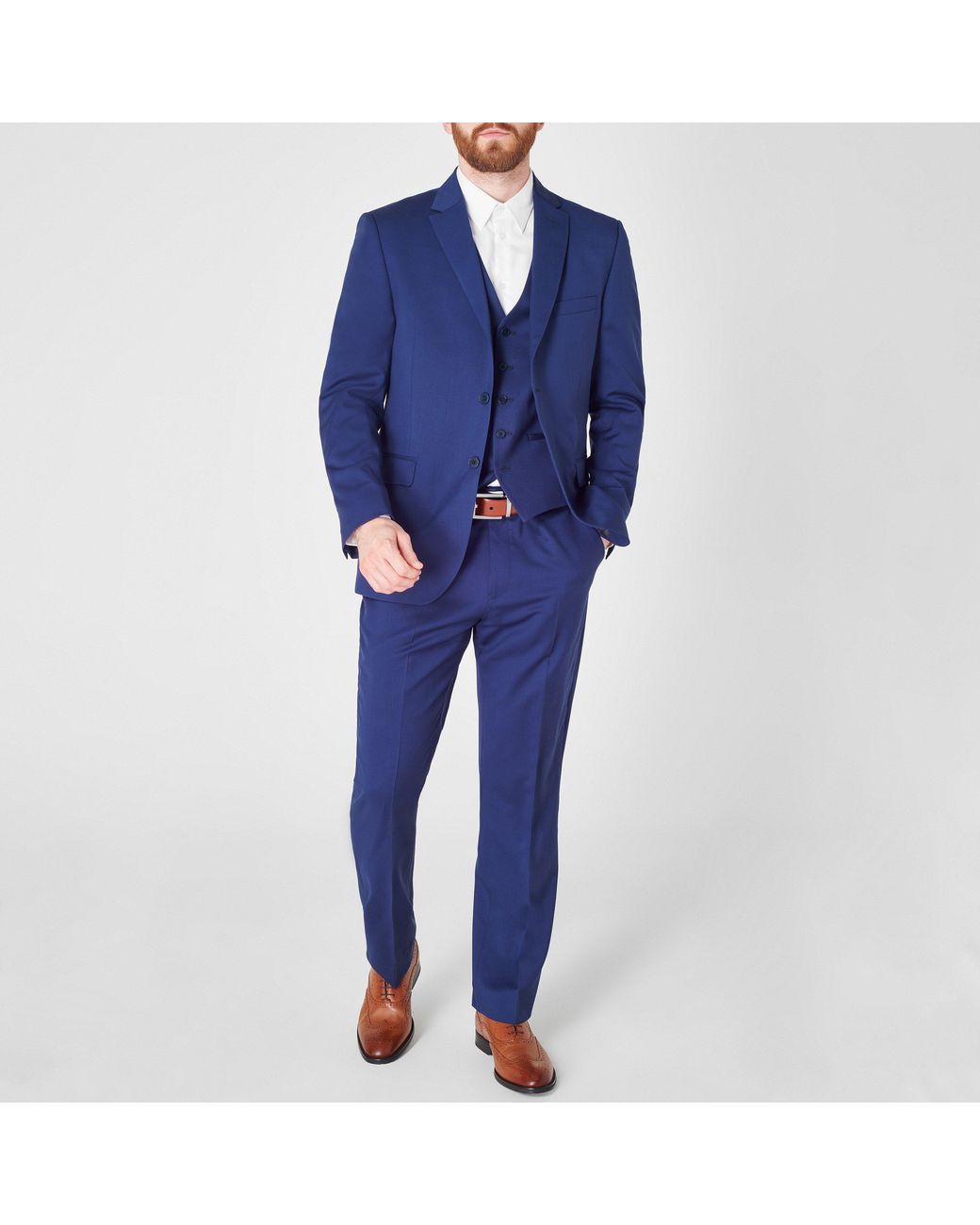 Ted Baker White Jorvic Slim Fit Shirt for men