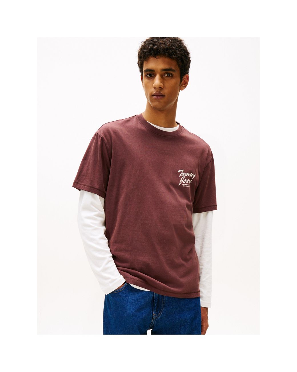 Tommy Hilfiger Purple Tj Novelty T-Shirt for men