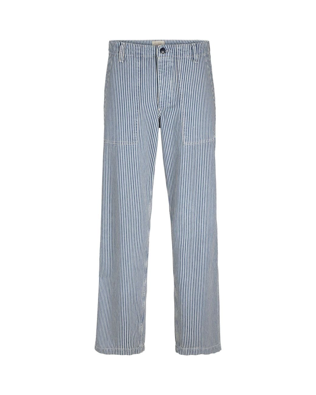 Jack & Jones Blue Wide Leg Jeans for men