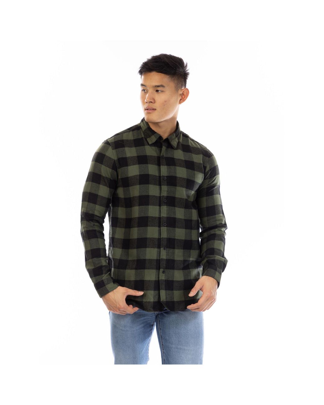 Peter Werth Black Brodie Long Sleeve Shirt for men