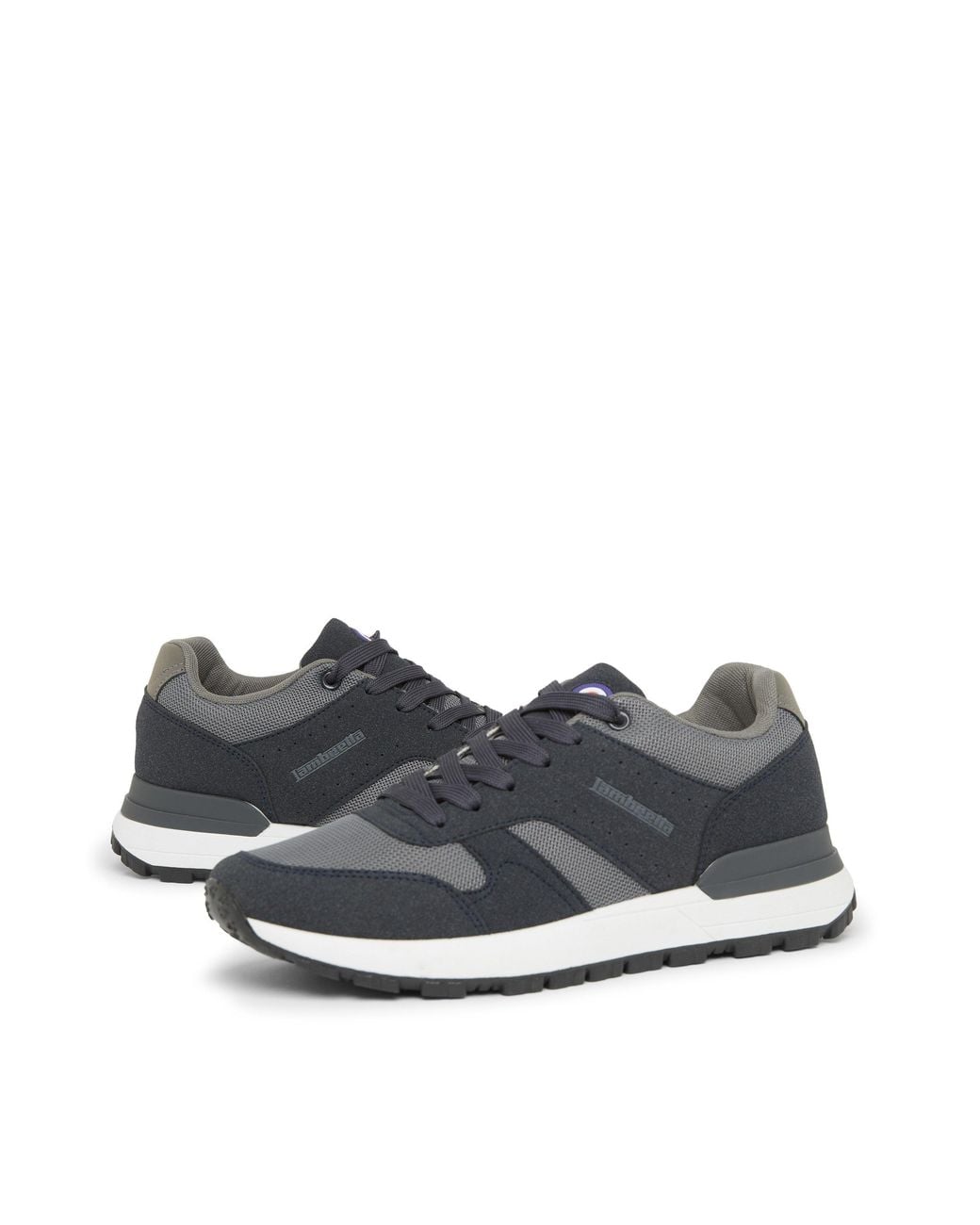 Lambretta Gray Echo Court Trainers for men